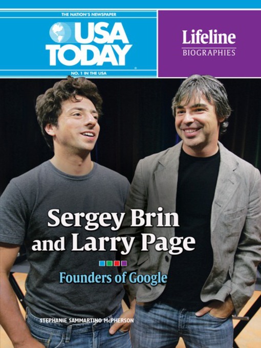 Cover image for Sergey Brin and Larry Page